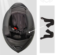 Casque de moto modulaire Predator certifié DOT, léger, en ABS, double visière anti-buée, étanche, anti-bruit, neuf