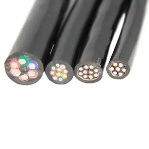 250/250 V Strangkabel, Bare Copper Conductor, PVC-Dämmung und LiYY-Kabeldämpfung für feste Installationen