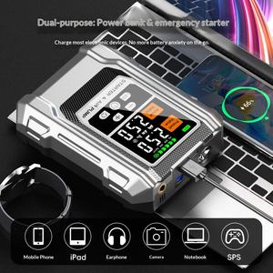 Пусковое устройство для автомобиля 12В, 150 PSI, с функциями аварийного питания, подкачки шин, освещения и зарядки - Product Image 4