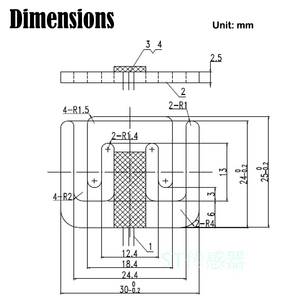 MLC800B Celda de Carga Micro Electrónica de 0~200 kg, Sensor de Peso, Celda de Carga - Product Image 6
