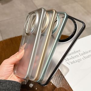 Étui rigide ultra-fin pour Huawei Mate 80 Pro, étui de protection anti-chute électro-plaqué mat pour Mate 80 RS - Product Image 4