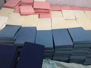 Alto grado 100% algodón tejido Jersey sábana bajera Stock - Product Image 2