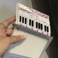 Carnet à anneaux avec design clavier de piano, décorations en dentelle et perles, pour prise de notes, collection de photos et rangement de cartes