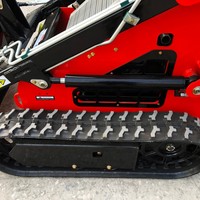 Chargeuse compacte sur chenilles Lihua de haute qualité, type à haute mobilité, avec moteur et pompe en parfait état, comme composants principaux