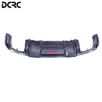 Kit de modification et de mise à niveau du diffuseur arrière en fibre de carbone véritable pour Audi A3 S3 8V