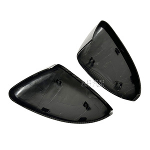 Carbon Fiber <b>Mirror</b> Covers For Volkswagen Sagitar Jetta Mk7 Full Set <b>Plastic</b> Material With 3m Tape Installation - Product Image 4