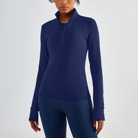Vêtements d'équitation pour femmes, col montant zippé, extensibles dans les 4 sens, pour l'hiver, faible MOQ