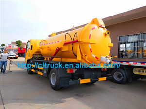 5cbm de vacío de succión camión cisterna 5t camión cisterna de aguas residuales proveedor de fábrica - Product Image 2