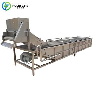 Máquina de Planchado a Vapor de Banda de Buena Calidad y Precio, Equipo Automático para Escaldar Espárragos - Product Image 2