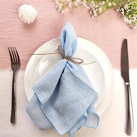 Serviettes en tissu vert de qualité supérieure, porte-serviettes, durables, économiques, pour la table, pour la salle à manger quotidienne, fournitures de table décoratives