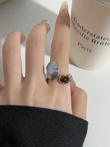 แหวนหมั้นสแตนเลสสตีลประดับเพทายรูปหัวใจชุบทองคำสีกุหลาบ ดีไซน์คลาสสิก หนา ทนทาน กันน้ำ สำหรับผู้หญิง ลดราคาพิเศษ - Product Image 5