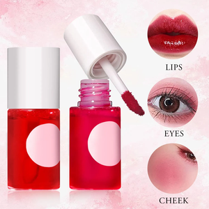 Tinte de Labios y Mejillas Vegano de 6 Colores de Marca Privada Sabor a Frutas Larga Duración Resistente al Agua Mate No Se Transfiere - Product Image 6