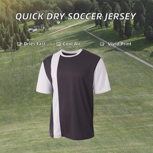 Maillot de football 100 % polyester, impression numérique par sublimation, séchage rapide, respirant, service OEM, personnalisation, été, vente chaude - Product Image 2