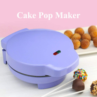 Machine à Mini Cake Pops 800W, Nouveau Modèle Chaud, avec Plaque Antiadhésive, Fait 12 Cake Pops, Cadeau d'Anniversaire et de Fête