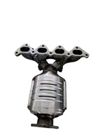 Konverter Katalitik Antian Baja Tahan Karat Euro VI Retrofit/Upgrade untuk Hyundai Elantra 2004-2012 Tiburon 2007-2008