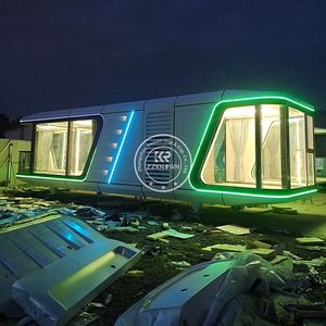 Casa Contenedor Cápsula Prefabricada de Acero, Impermeable, de Lujo, para Exteriores, Ecológica, Personalizada de Fábrica 2025 - Product Image 4