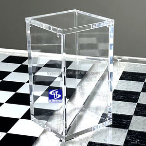 SYP - Caja Acrílica Transparente al por Mayor con Tapa Magnética para BANDAI <span class=keywords><strong>Super</strong></span> <span class=keywords><strong>Dragon</strong></span> <span class=keywords><strong>Ball</strong></span> Heroes Extra Booster Pack3 (Caja) Protección Acrílica - Product Image 4