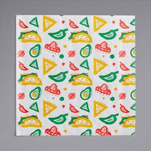 Hot Selling Sandwich Aluminum Foil Coated Wax Fast Food <b>Burger</b> Sandwich <b>Wrapping</b> Kraft <b>Paper</b> Square Offset Aluminum <b>Paper</b> Foil - Product Image 6