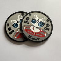 Alas Cangkir Silikon Murah Pabrik, Coaster Teh Anime Logo Kustom, Alas CPU Karet PVC dengan Logo