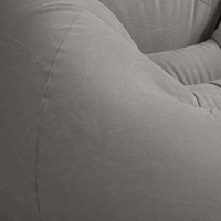 Canapé paresseux gonflable arrondi en PVC de chaise de salon 6P en gros chaud pour des pauses de bureau
