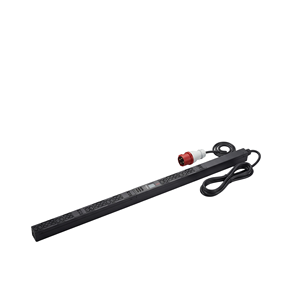 AP8886 Rack PDU 2G, แบบมีมิเตอร์วัด, ZeroU, 22.0kW(32A) 17.3kW(24A), 230V, (30) C13 และ (12) C19 - Product Image 1