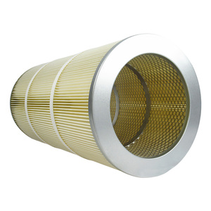 ไส้กรองอากาศโพลีเอสเตอร์อุตสาหกรรมทำจากซีเมนต์กระบอกเมมเบรน PTFE - Product Image 2