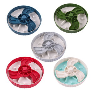 Comedero Lento Ecológico de Plástico ZMaker para Perros, Diseño Giratorio para Reducir la Comida Rápida, para Perros Pequeños y Medianos - Product Image 1