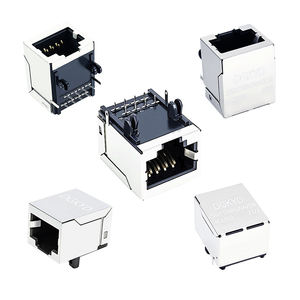 Conception légère CAT5E <span class=keywords><strong>RJ45</strong></span> <span class=keywords><strong>Prise</strong></span> femelle Ordinateurs portables Utilisation flexible Connecteur femelle <span class=keywords><strong>Rj45</strong></span> - Product Image 1