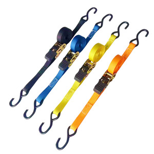 25mm cırcırlı gerdirme kayış bağlama gerginlik kemer kargo ağır cırcır sapanlar ile S kanca - Product Image 1