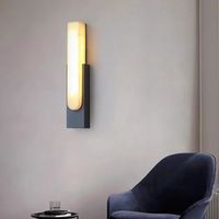 Lampe murale LED en fer pour salon, lampe murale de luxe nordique, lampe décorative pour chevet, fond de mur, couloir, allée, escalier