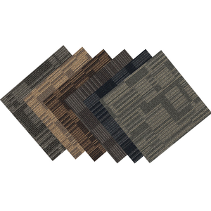 100% nylon Đồng bằng và đa cấp cọc vòng 50*50cm Thảm gạch - Product Image 2