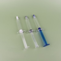 Şeffaf Kozmetik PS Aplikatörü 1ml-10ml Kauçuk Tıpa Sıcak Baskı YOBO Marka Cilt Bakım Serumu Yüz ve Göz Kremi