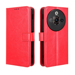 เคสโทรศัพท์หนังกระเป๋าสตางค์ลาย Crazy Horse สำหรับ ZTE Nubia Focus Pro 5g - Product Image 1