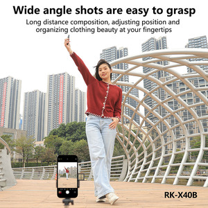 Projecteur de téléphone portable RK-X40B, dispositif de projection magnétique pour selfie et <span class=keywords><strong>vlog</strong></span> avec télécommande et batterie externe - Product Image 5