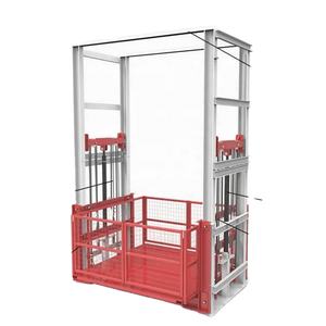 Lift Gudang Industri Baru untuk Gedung Pabrik Dua dan Tiga Lantai, Lift Barang Listrik Kapasitas Besar, <span class=keywords><strong>Platform</strong></span> Tugas Berat - Product Image 1