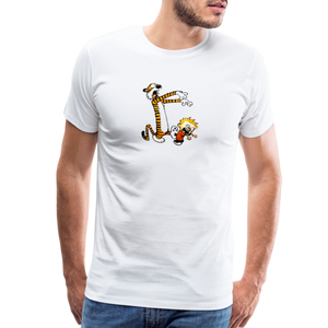 T-shirt Calvin et Hobbes jouant les zombies - Product Image 1