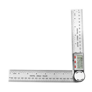 Règle d'<span class=keywords><strong>angle</strong></span> de rapporteur à affichage numérique en acier inoxydable pour la mesure du travail du bois, outil de mesure d'<span class=keywords><strong>angle</strong></span> - Product Image 1