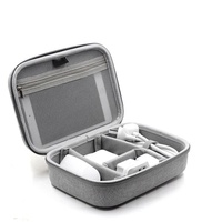 Sac à outils de protection en EVA léger et durable, haute capacité, avec logo personnalisé, poignée, fermeture éclair, antichoc, étanche, étui pour câble USB