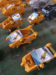 Coupleur rapide hydraulique jaune SB06 pour excavatrices de 9 à 19 tonnes, mines et construction, garantie 1 an - Product Image 5