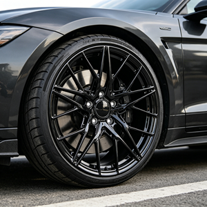Jantes en alliage d'aluminium Zorlen Hyper Black et Matt Black de 15, 16, 17, 18 et 19 pouces pour voitures particulières <span class=keywords><strong>Mercedes</strong></span> Benz, BMW, Audi - Product Image 3