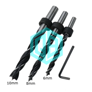 Dụng cụ lỗ bỏ túi chế biến gỗ Dụng cụ khoan lỗ thẳng đứng tự định tâm 6/8/10mm cho dụng cụ đục lỗ định vị dụng cụ mộc - Product Image 6