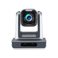 Kamera Konferensi Zoom Optik 12x Sistem Konferensi Video 4K Kamera Rapat USB untuk PC