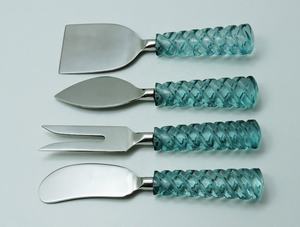 Juego de Herramientas para Queso, Juego de Acero Inoxidable Único, Venta Caliente, 4 Piezas, Navidad, Espacio, Plata, Fiesta, Viaje, Cocina, Caja de Metal, Camping - Product Image 2