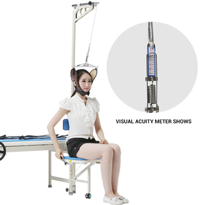 Cama de Hospital para Tracción Cervical y Lumbar, Cama Manual de Tracción Lumbar para Enfermería, Cama de Clínica Médica - Product Image 4