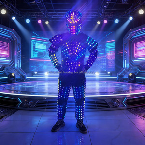 <span class=keywords><strong>ชุด</strong></span>เต้นเรืองแสง LED พร้อมไฟนีออน <span class=keywords><strong>ชุด</strong></span> EL Wire พร้อมหมวก แว่นตา ถุงมือ สำหรับงานคาร์นิวัล ขบวนพาเหรด งานเรฟ เทศกาล การแสดงบนเวที - Product Image 1