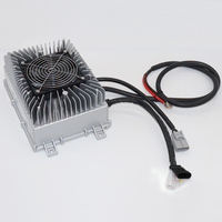 Chargeur de batterie au lithium automatique LNLEE 60V 72V 96V avec charge rapide étanche IP67 et PD 2.0 en alliage d'aluminium