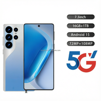Nouveau Camon 50 Pro Version Globale Téléphone Portable 7,3 Pouces Octa Core 16 Go+1 To Android 15 Smartphone 5G Écran HD 108 MP Débloqué