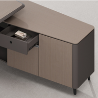 Vente en gros Tiroir de bureau d'ordinateur moderne et contemporain de luxe Mobilier de bureau en bois de luxe