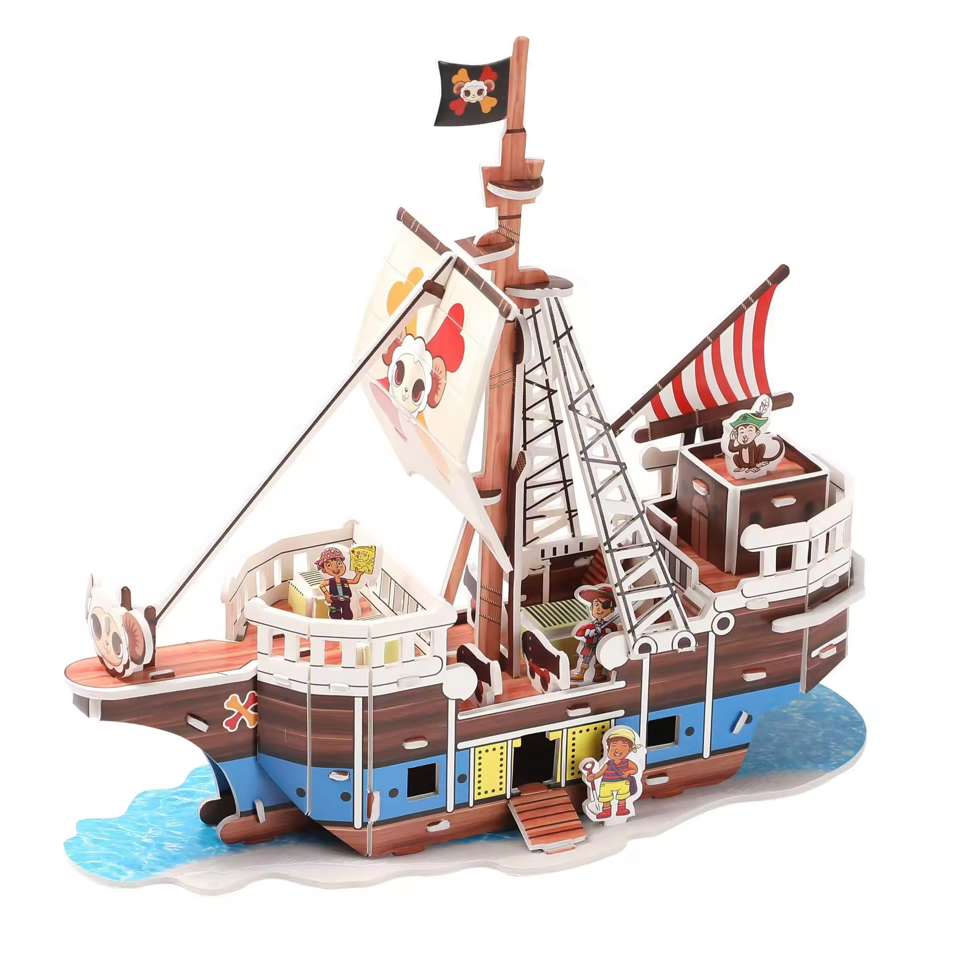 1891-Z Q Version Pirate Ship