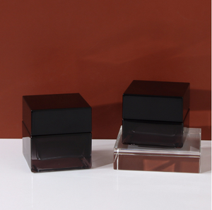 Luxury Black Refillable Cosmetics Oil Glass <b>Bottles</b> <b>Empty</b> Glass <b>Spray</b> <b>Bottles</b> Jars Containers - Product Image 2